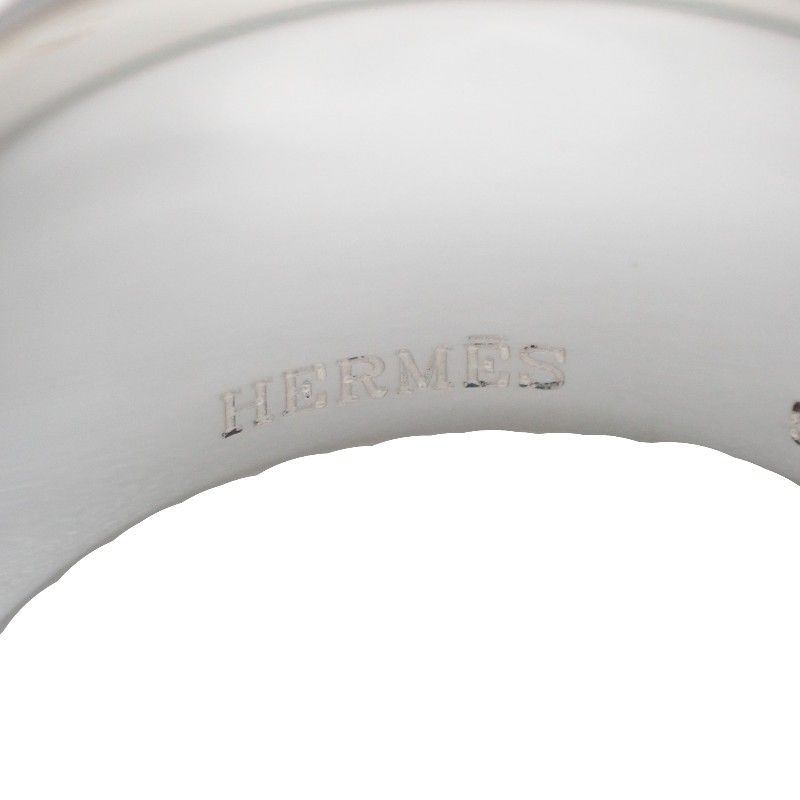 Hermes Eclipse Ribbon GM 52 Ring 925 Sterling Silver — view 8
