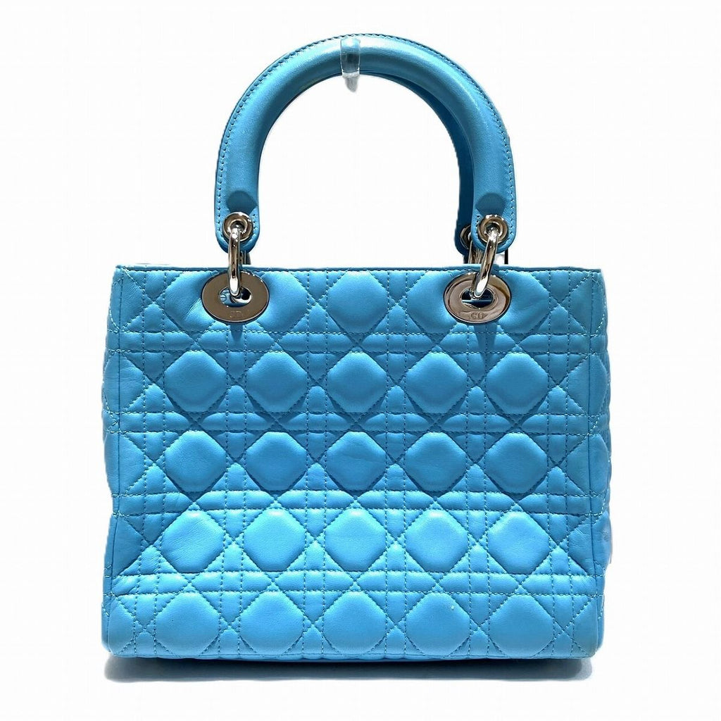 Dior Lady Cannage Handbag Leather — view 2