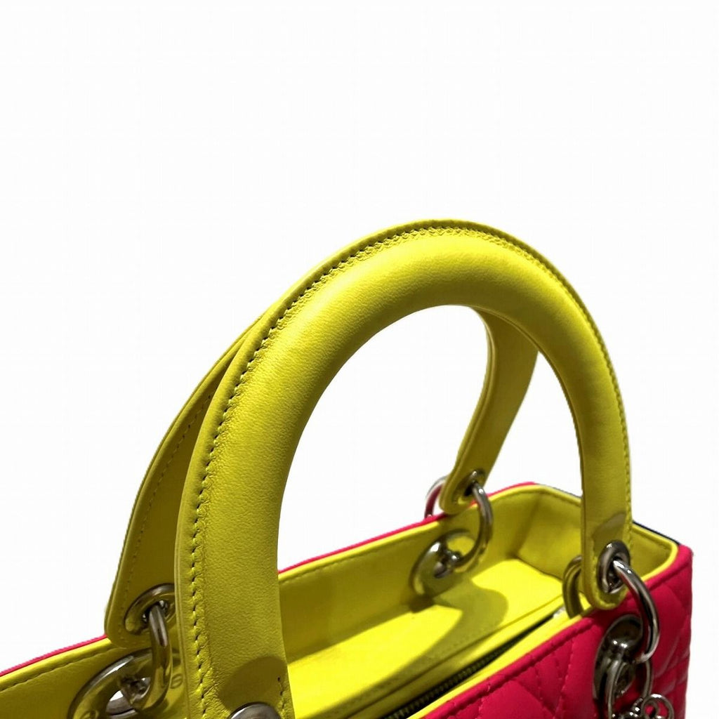 Dior Lady Cannage Handbag Leather — view 7