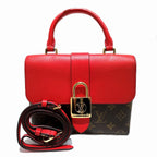 Louis Vuitton Locky BB Monogram Handbag Leather