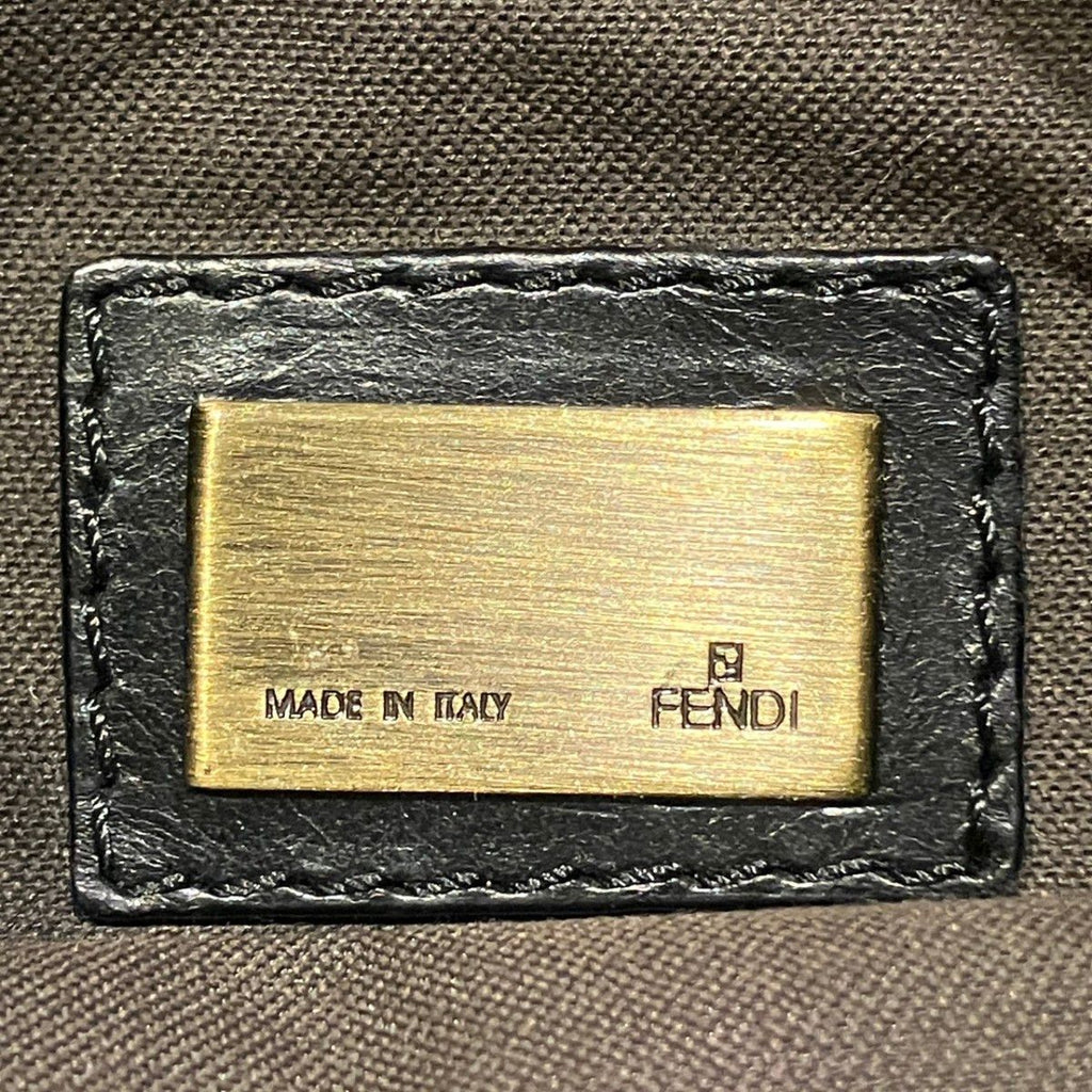 Fendi Zucca Shoulder Bag Canvas — view 4