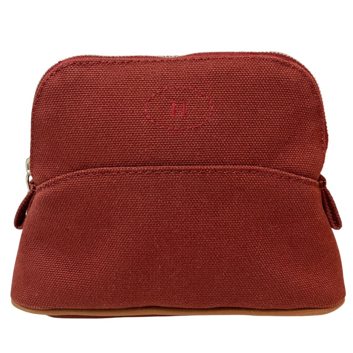 Hermes Bolide Pouch Canvas