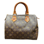 Louis Vuitton Speedy 25 Monogram Handbag Canvas — view 2