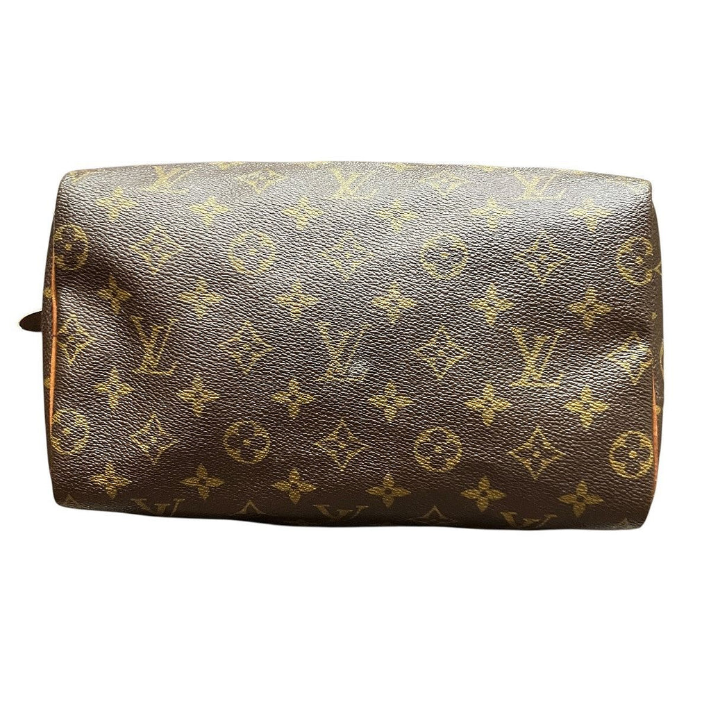 Louis Vuitton Speedy 25 Monogram Handbag Canvas — view 3