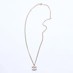 Chanel Necklace Gold Multicolor Rhinestone 04