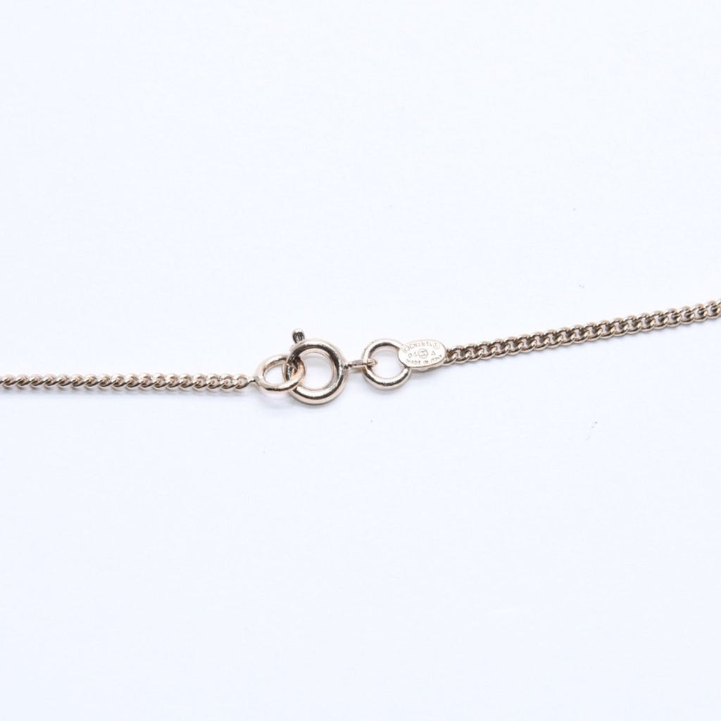 Chanel Necklace Gold Multicolor Rhinestone 04 — view 8