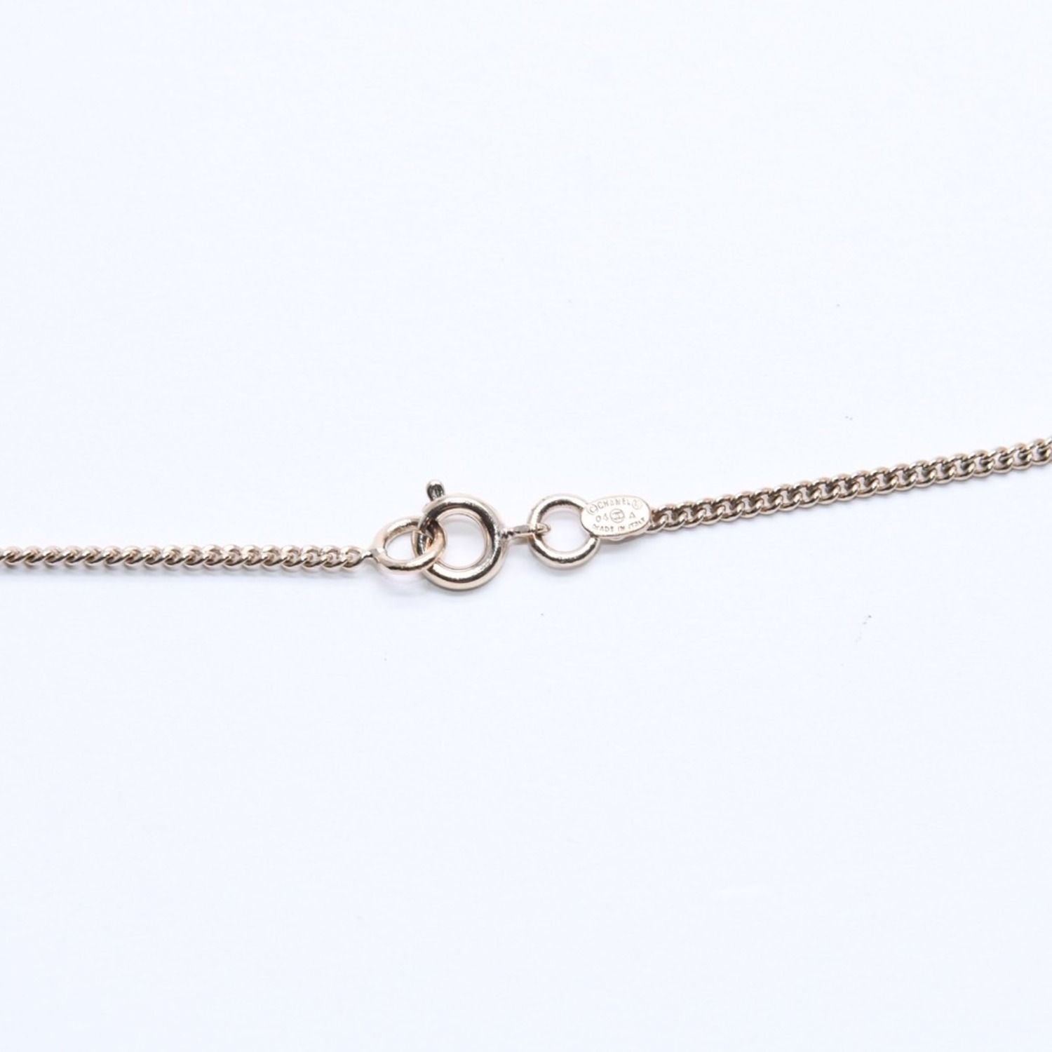 Chanel Necklace Gold Multicolor Rhinestone 04 — view 8