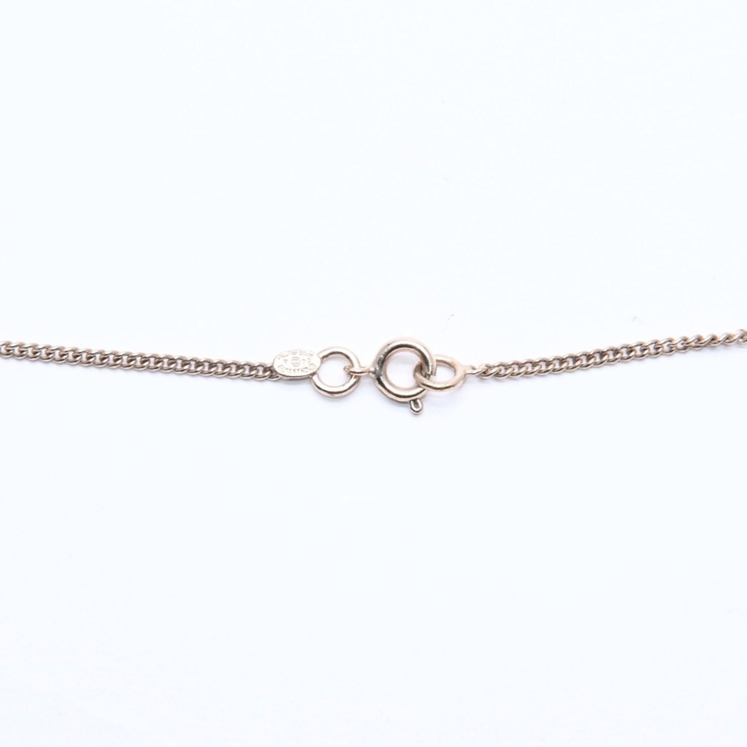 Chanel Necklace CC Logo Rhinestone 04 Multicolor Gold — view 8