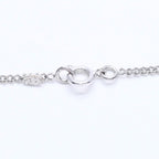 Chanel Necklace CC Logo Black Silver 05 — view 8