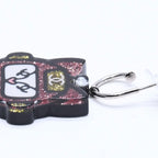 Chanel Earrings Robot Cat Pink Yellow Glitter 17 — view 5