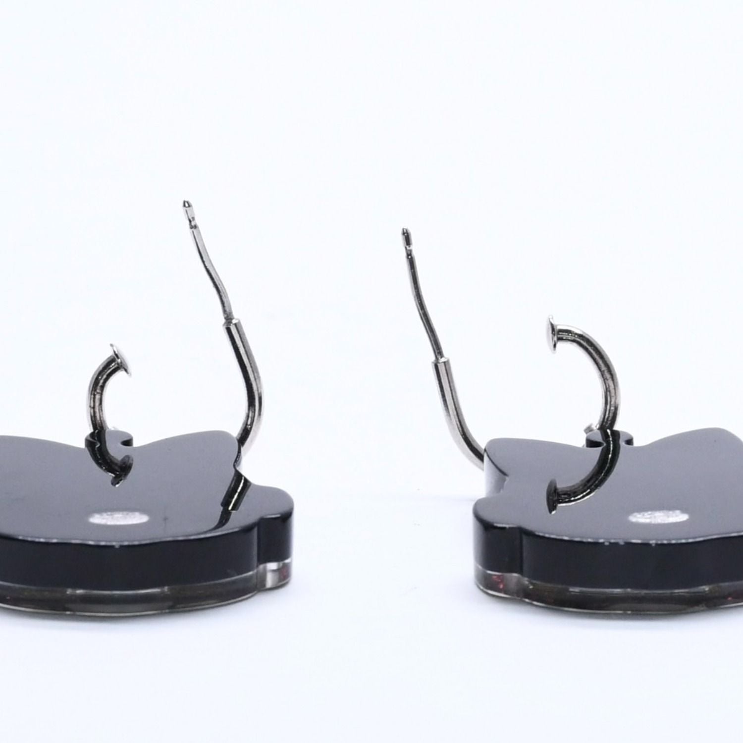 Chanel Earrings Robot Cat Pink Yellow Glitter 17 — view 8