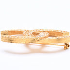 Chanel Brooch Rhinestone CC Logo Gold — view 7