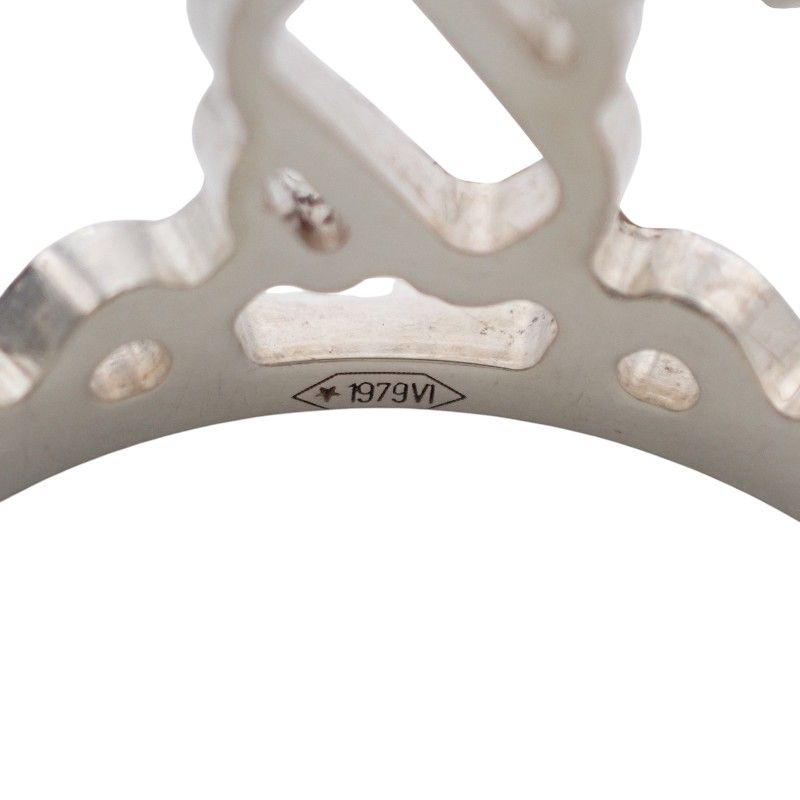 Hermes Chaine D'ancre Pa le Ring 925 Sterling Silver 48 — view 8
