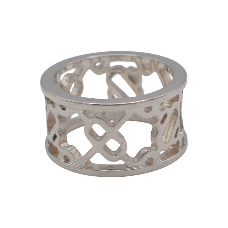 Hermes Chaine D'ancre Pa le Ring 925 Sterling Silver 48 — view 2