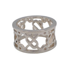Hermes Chaine D'ancre Pa le Ring 925 Sterling Silver 48 — view 2