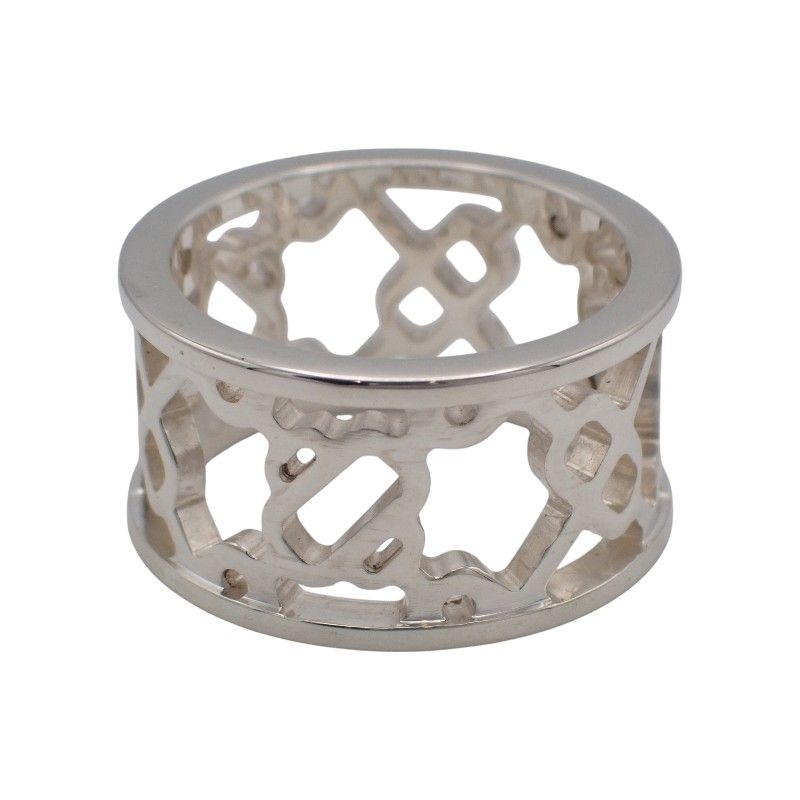 Hermes Chaine D'ancre Pa le Ring 925 Sterling Silver 48 — view 3