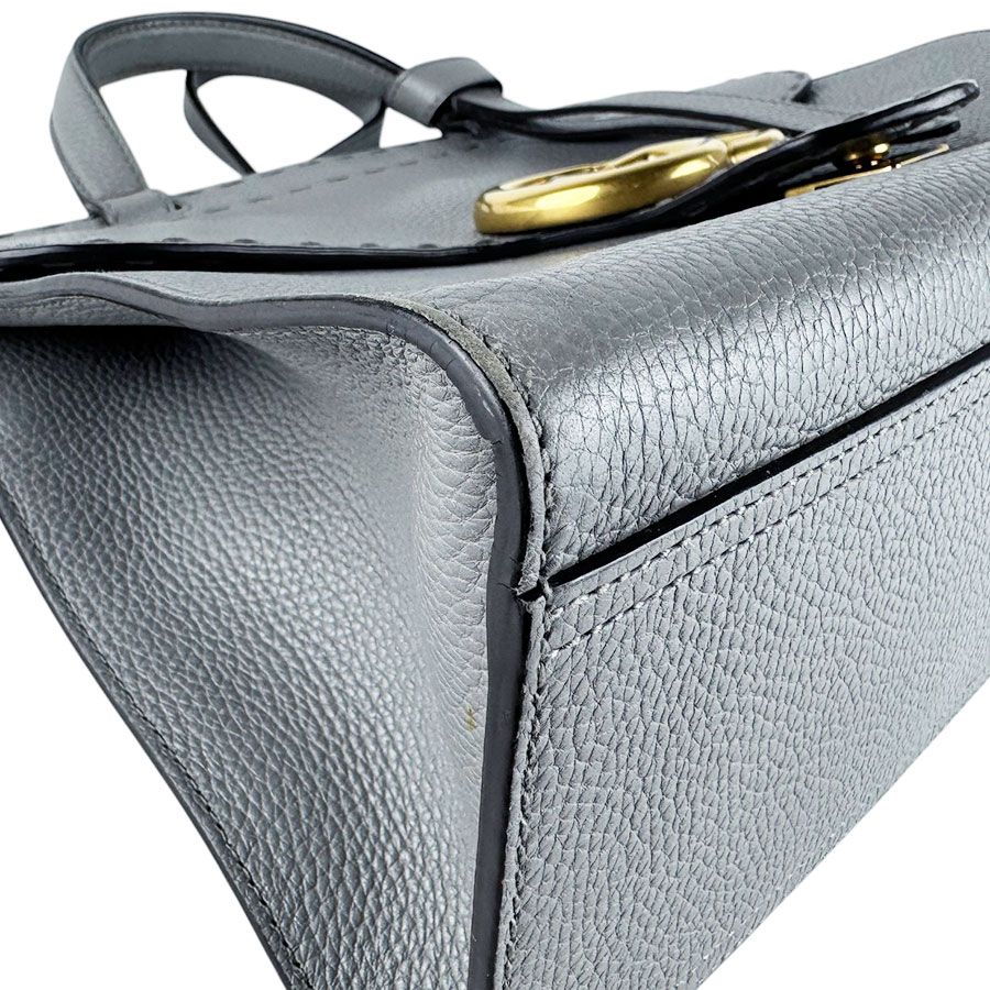 Gucci Shoulder Bag Gray — view 9