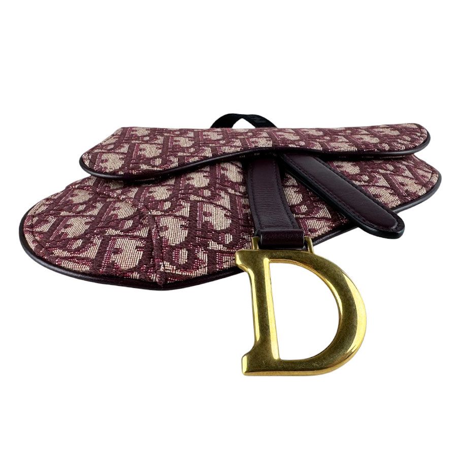 Dior Belt Bag Burgundy — view 4
