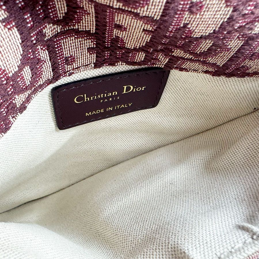 Dior Belt Bag Burgundy — view 5