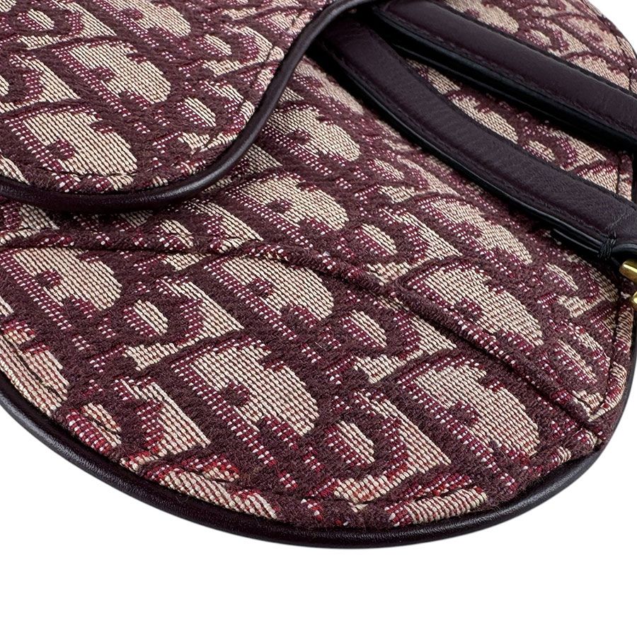 Dior Belt Bag Burgundy — view 9