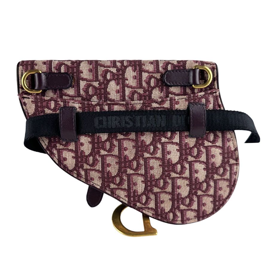 Dior Belt Bag Burgundy — view 3