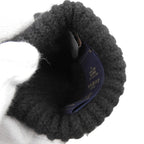 Louis Vuitton Gon LV Ahead Cashmere Gloves Black — view 7