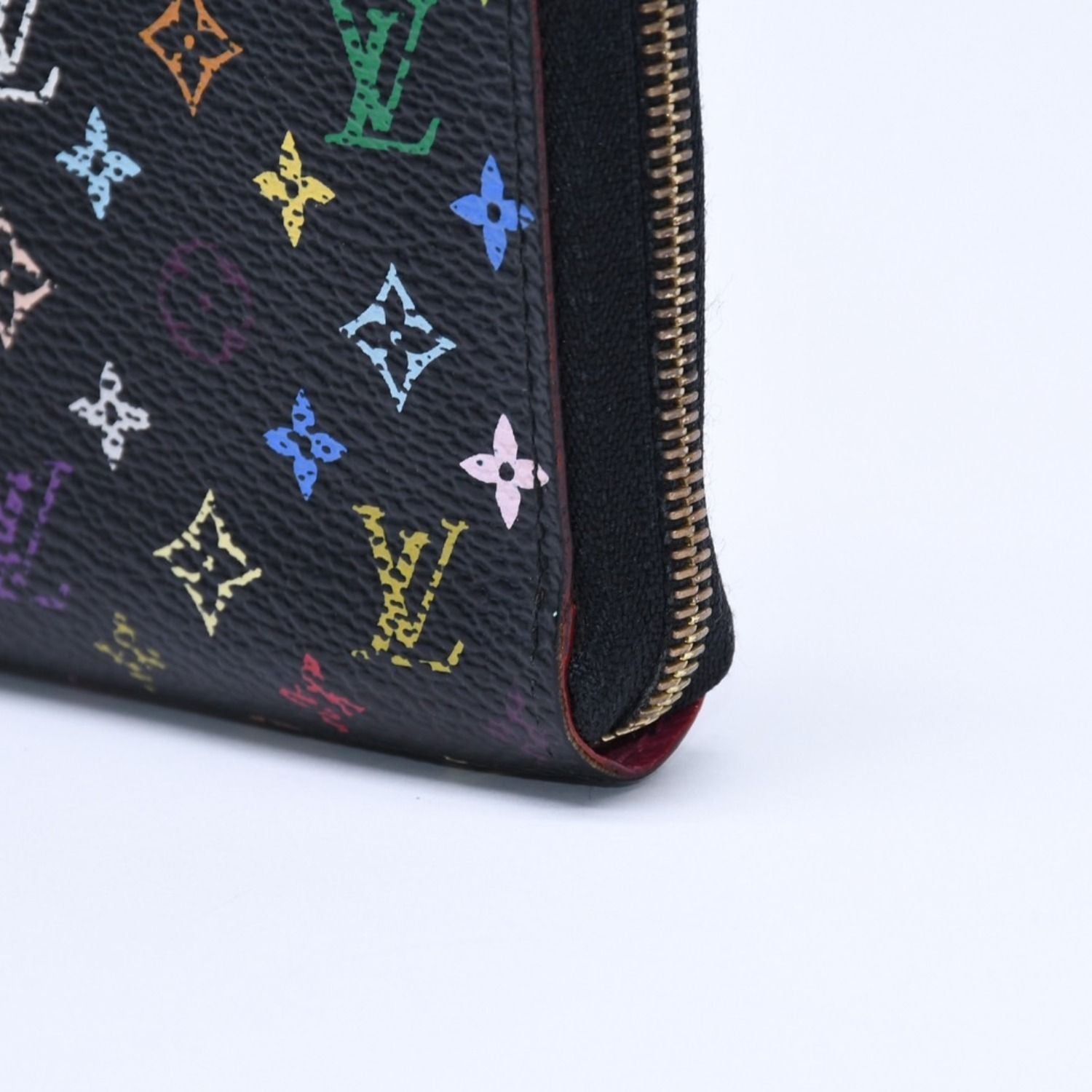 Louis Vuitton LV Zippy Coin Purse Takashi Murakami Multicolor — view 6
