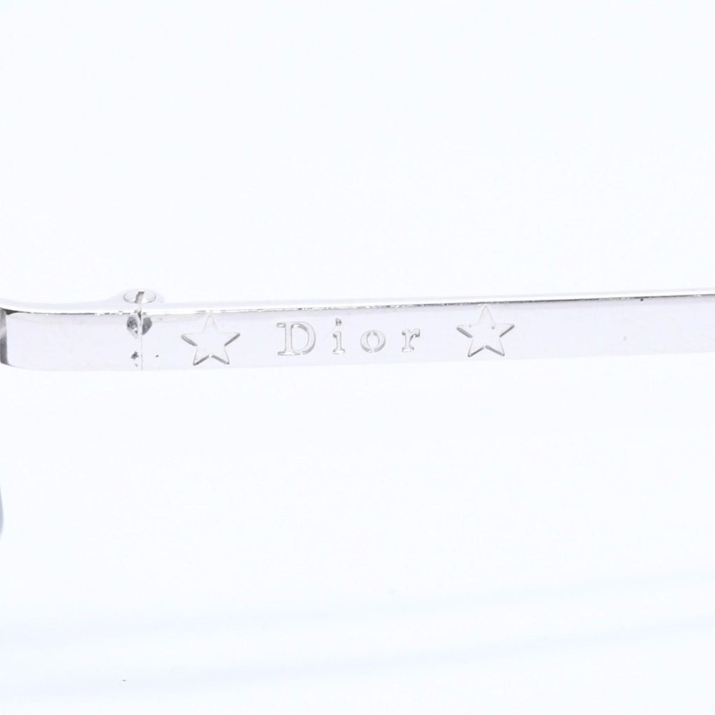 Dior Minipop Rimless Sunglasses Gray Silver Eyewear — view 6