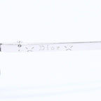 Dior Minipop Rimless Sunglasses Gray Silver Eyewear — view 6