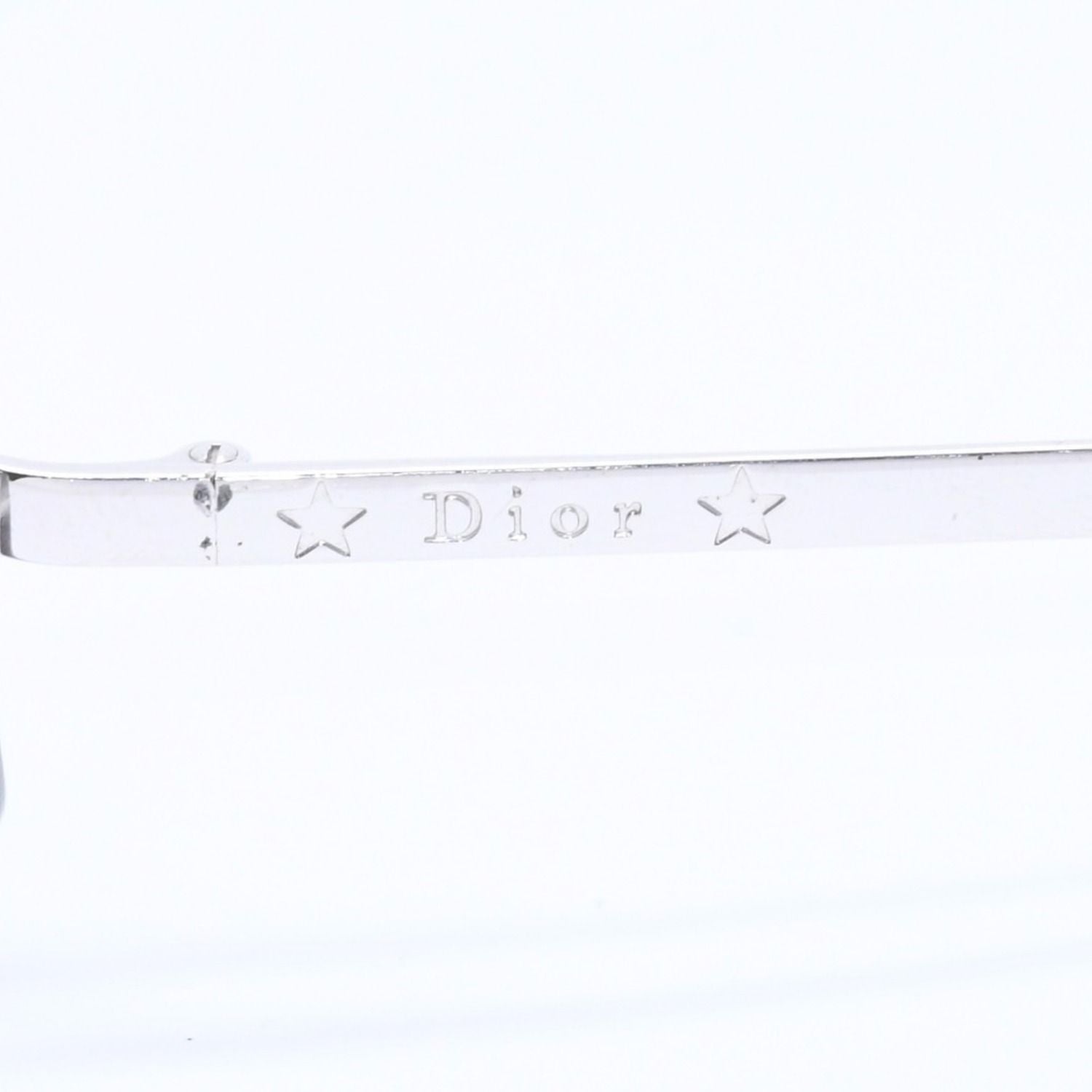 Dior Minipop Rimless Sunglasses Gray Silver Eyewear — view 6