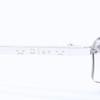 Dior Minipop Rimless Sunglasses Gray Silver Eyewear — view 7