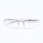 Dior Minipop Rimless Sunglasses Gray Silver Eyewear