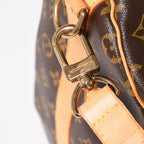 Louis Vuitton Keepall 50 Boston Bag Leather Monogram Gold — view 5