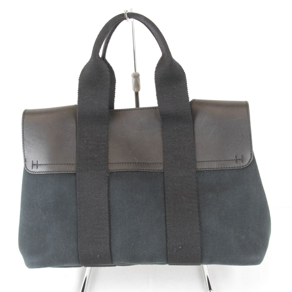 Hermes Valparaiso Handbag with PM Pouch Toille Blanc — view 2