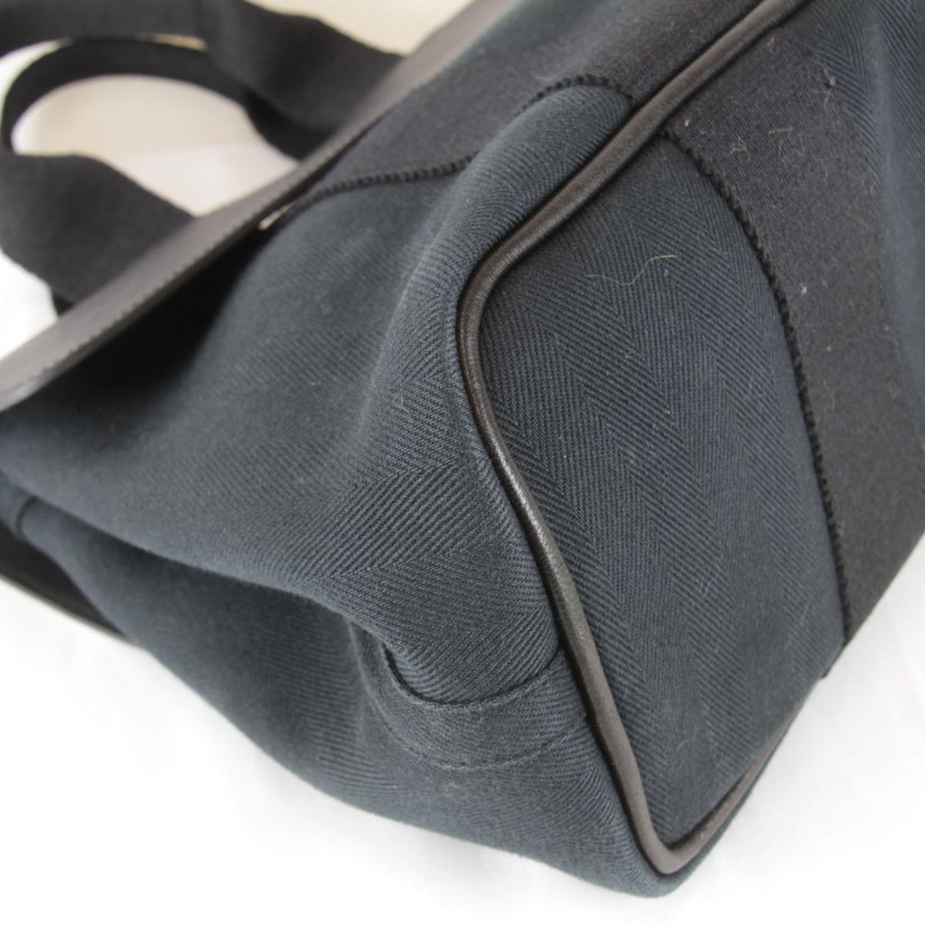 Hermes Valparaiso Handbag with PM Pouch Toille Blanc — view 6