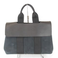 Hermes Valparaiso Handbag with PM Pouch Toille Blanc
