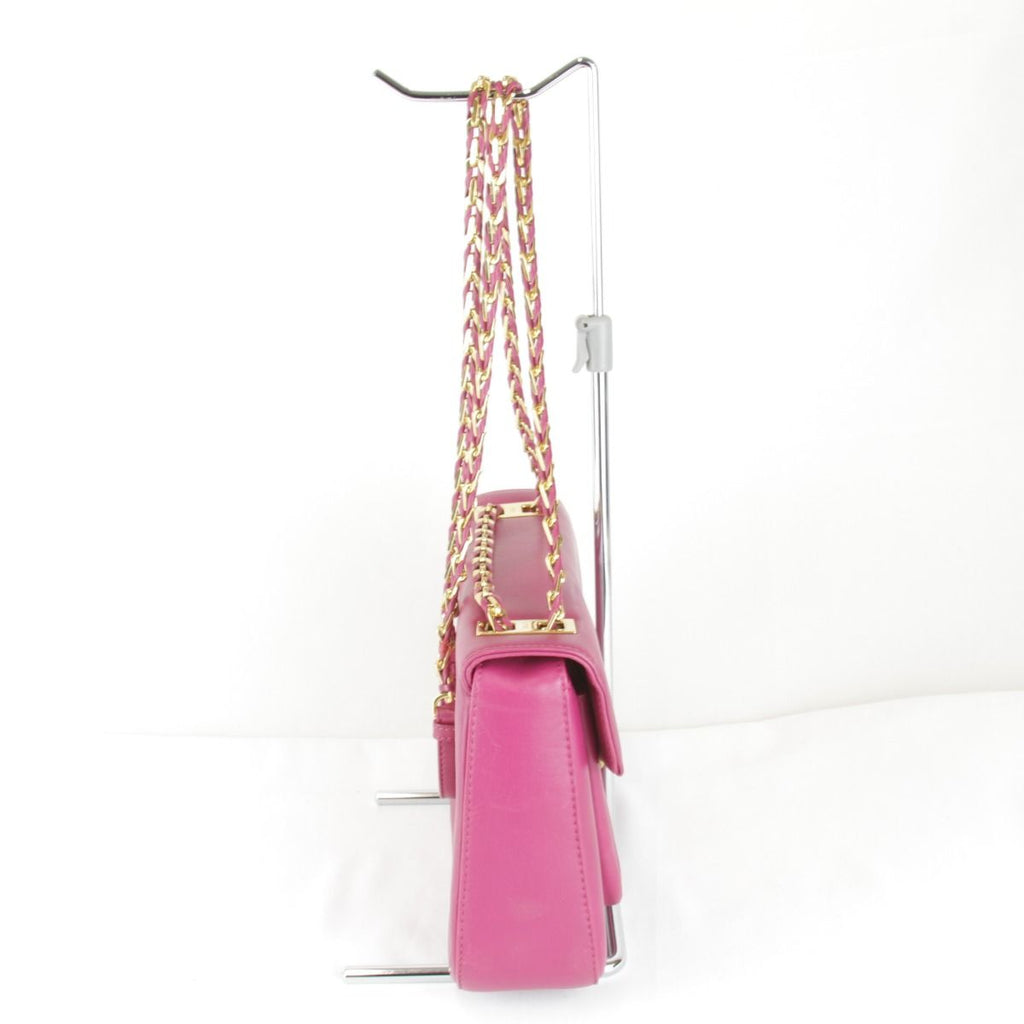 Fendi Leather Chain Shoulder Bag — view 4