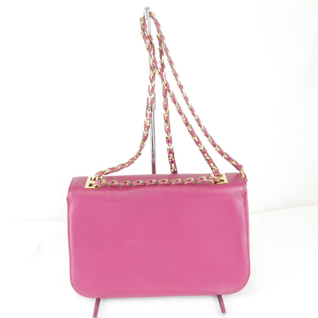 Fendi Leather Chain Shoulder Bag — view 2