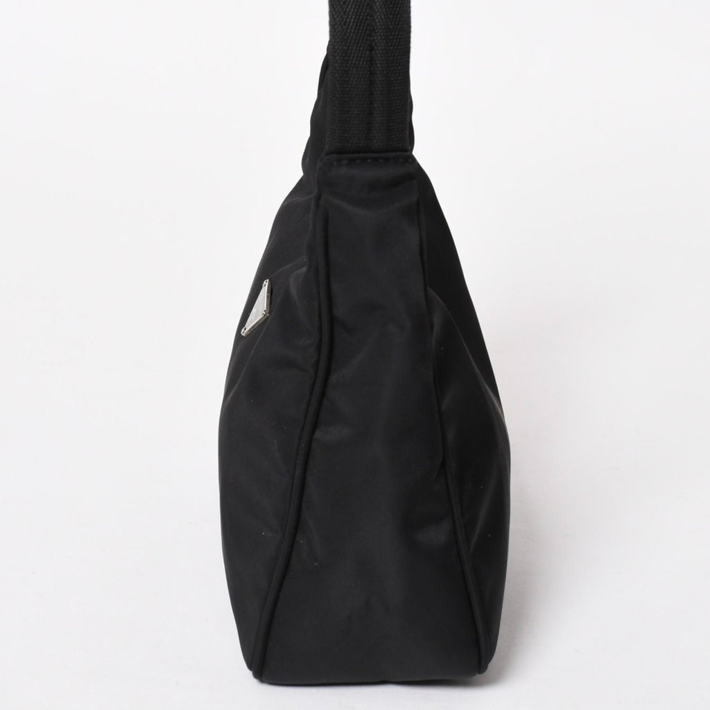 Prada Hobo Handbag Nylon Black — view 4