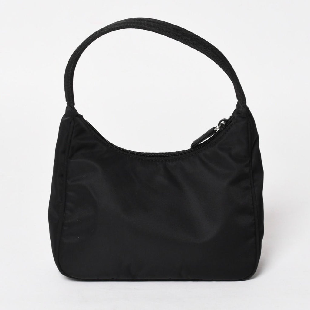 Prada Hobo Handbag Nylon Black — view 2