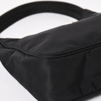 Prada Hobo Handbag Nylon Black — view 8