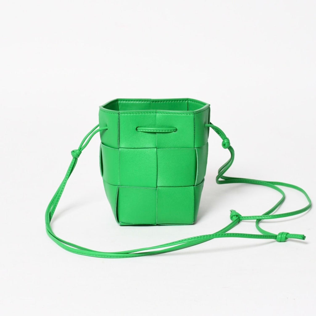 Bottega Veneta Mini Cassette Bucket Bag Intrecciato