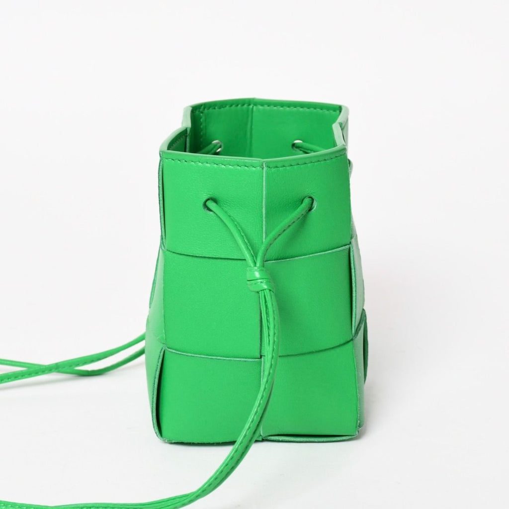Bottega Veneta Mini Cassette Bucket Bag Intrecciato — view 4