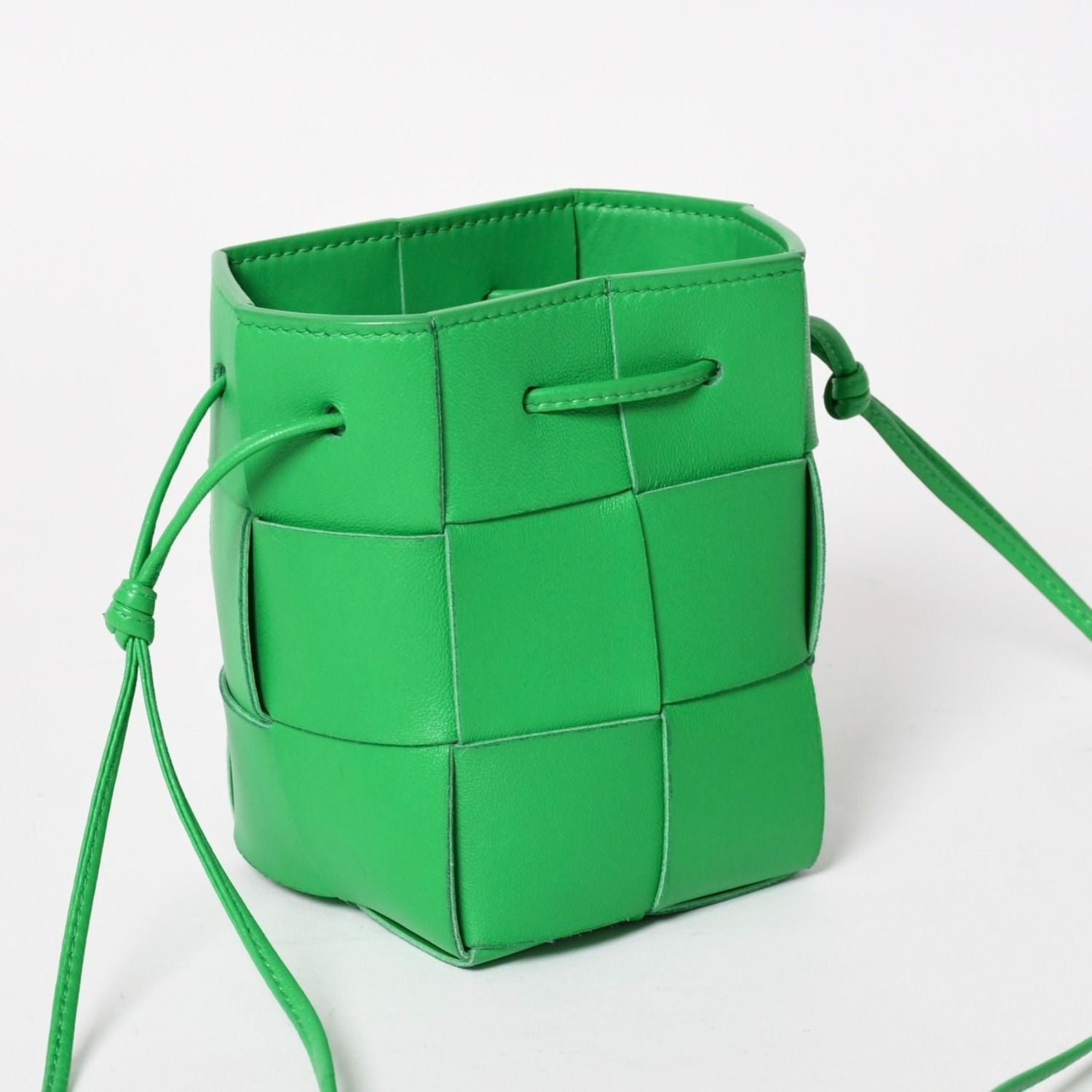 Bottega Veneta Mini Cassette Bucket Bag Intrecciato — view 3