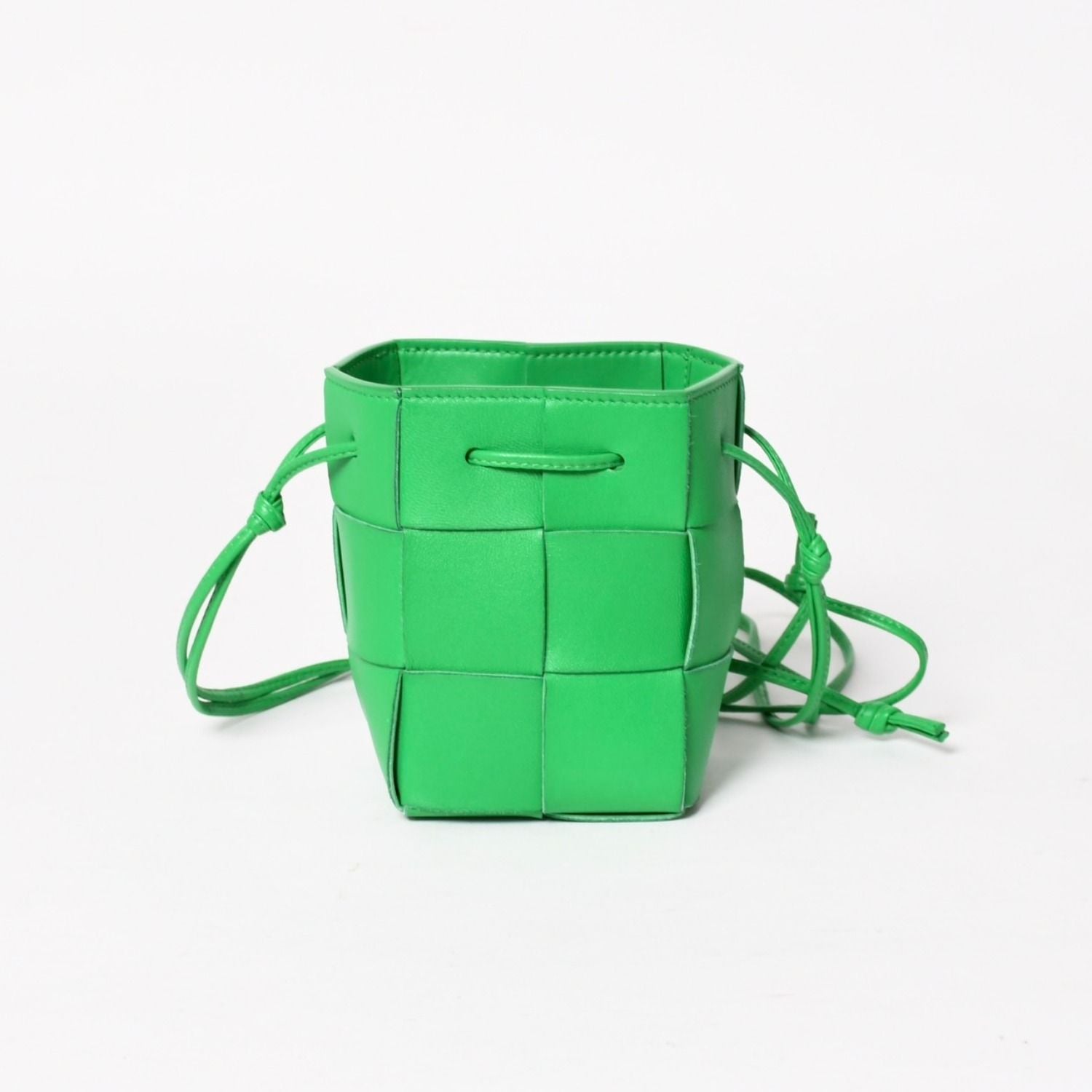 Bottega Veneta Mini Cassette Bucket Bag Intrecciato — view 2