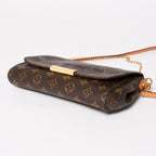 Louis Vuitton Favorite MM 2-Way Shoulder Bag Monogram Brown — view 8