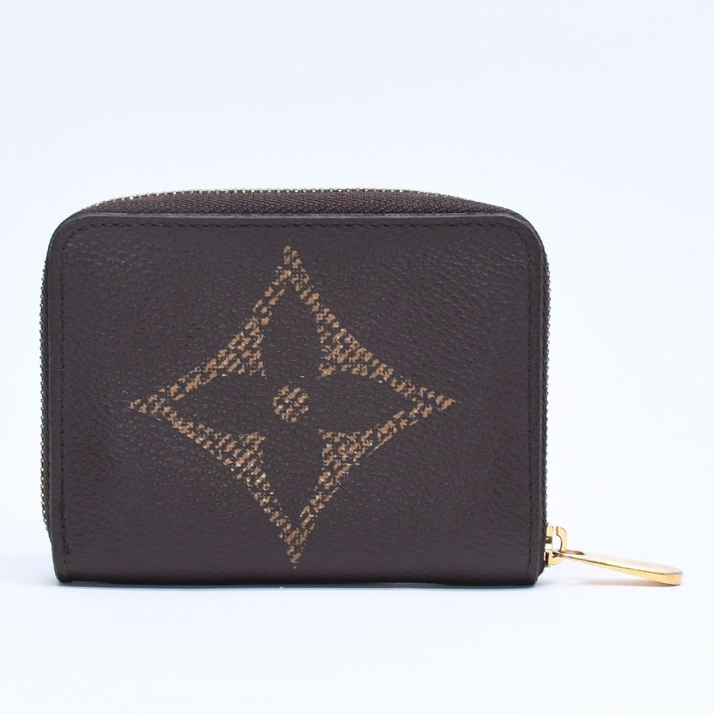 Louis Vuitton Zippy Coin Purse Monogram Giant Brown — view 2