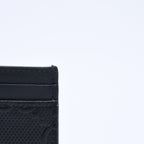 Gucci Card Case Business GG Embossed Leather Black — view 5