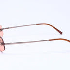 Chanel Sunglasses Eyewear Orange Lens CC Logo Silver — view 6