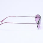 Chanel Rimless Sunglasses Eyewear CC Logo Purple — view 5